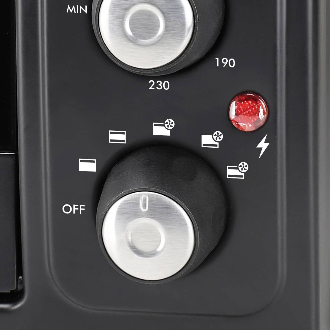 Tristar OV-1443 Minibackofen inkl. Herdplatten, Umluft-Funktion 38l