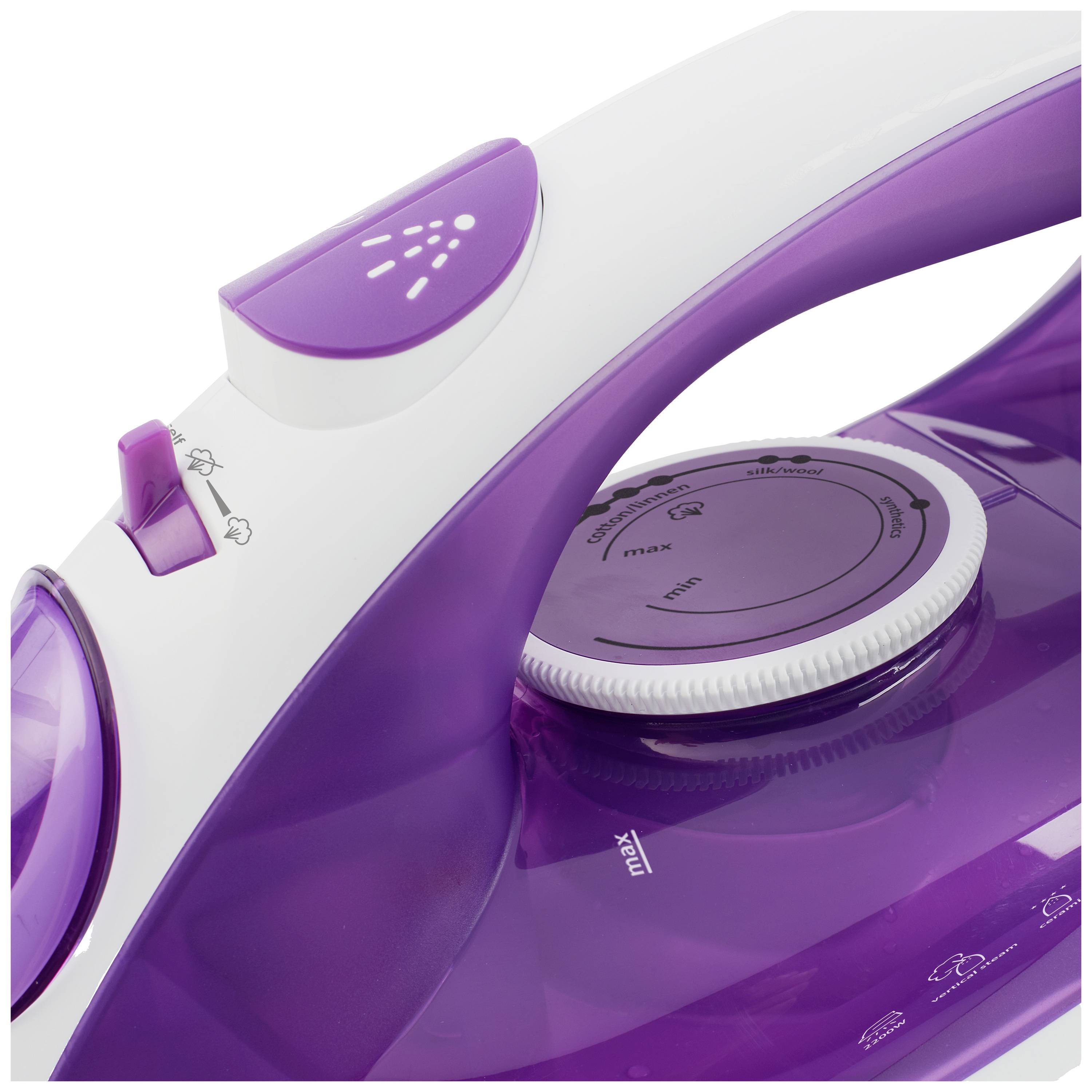 Tristar ST-8350 Dampfbügeleisen Violett, Weiß 2200W
