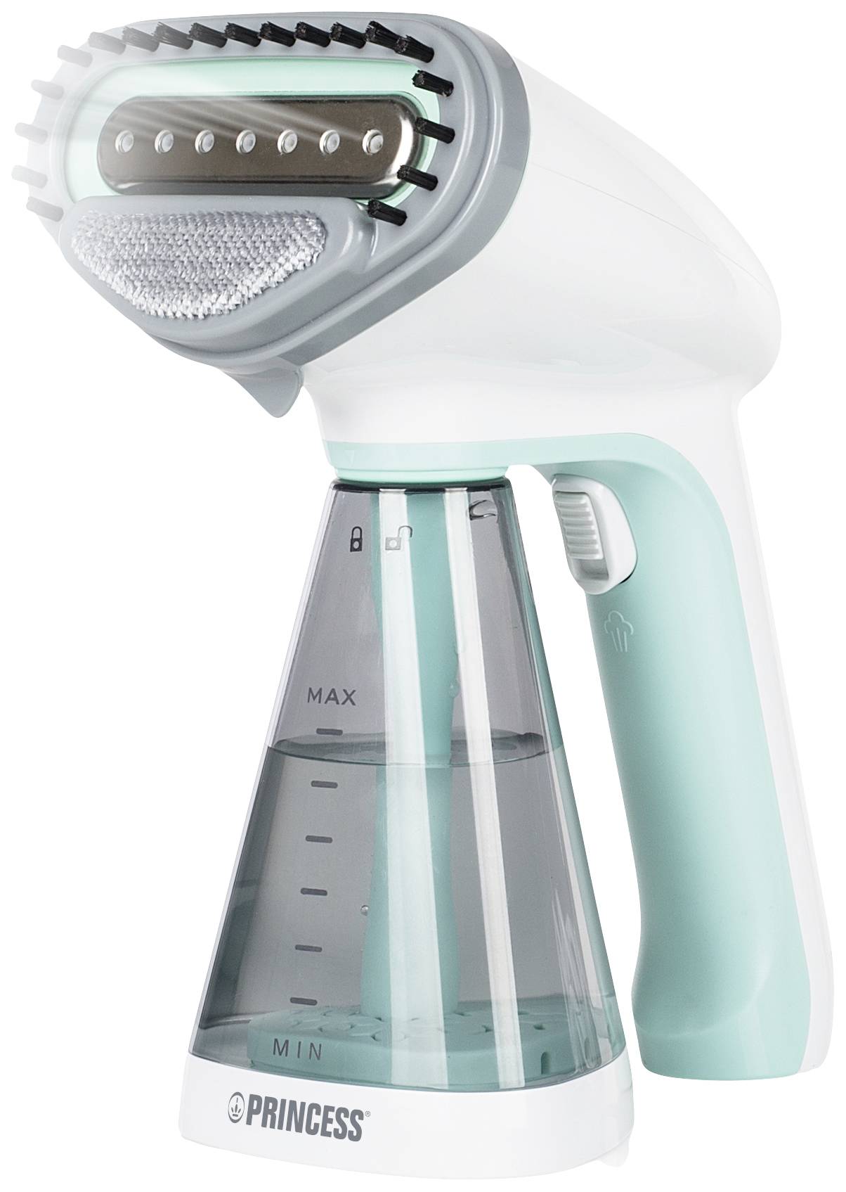 Princess 332846 Dampfglätter Mint, Weiß 1500W