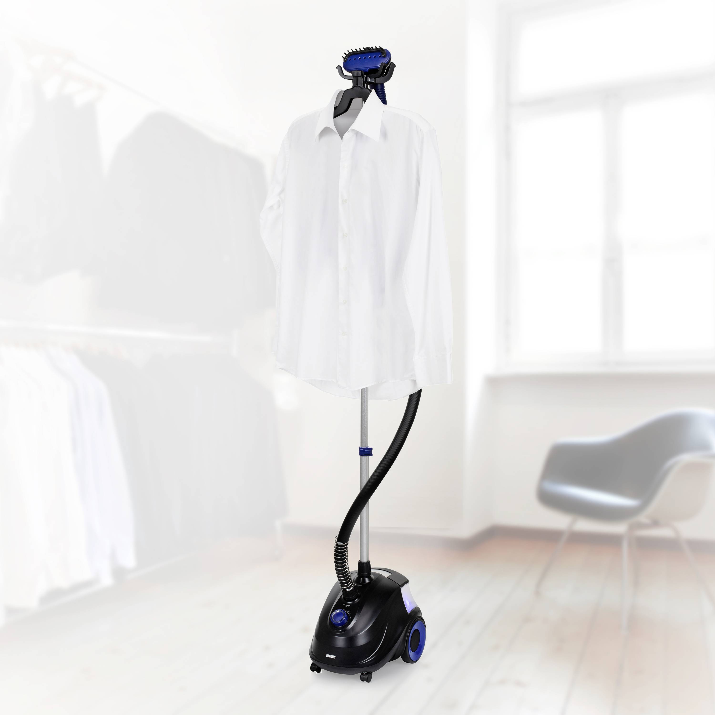 Princess 332848 Hemdenbügler Schwarz 1800W