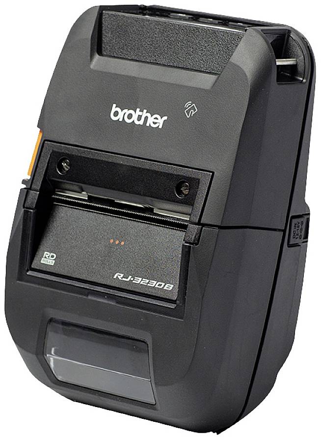 Brother RJ3230BLZ1 Etikettendrucker Thermodirekt 203 x 203 dpi Etikettenbreite (max.): 72 mm Akku-Betrieb, Bluetooth®, NFC, USB