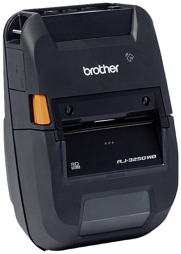 Brother RJ3250WBLZ1 Etiketten-Drucker Thermodirekt Etikettenbreite (max.): 72 mm Akku-Betrieb, WLAN, Bluetooth®, NFC, USB