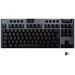 Logitech G915 TKL Tenkeyless LIGHTSPEED Kabellos, Bluetooth® Gaming-Tastatur Deutsch, QWERTZ Schwar