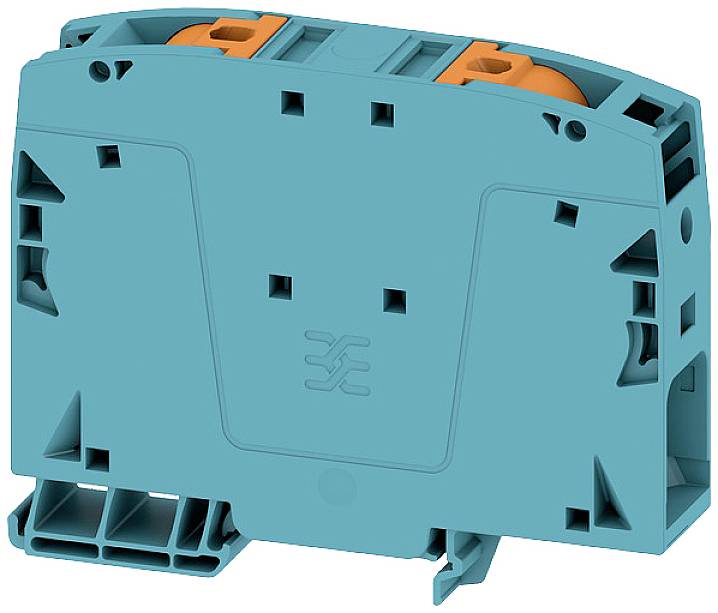 Weidmüller 2663260000 Durchgangsreihenklemme Steckanschluss Blau 5St.