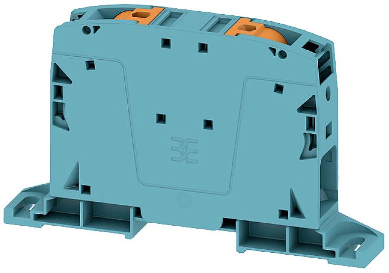 Weidmüller 2663340000 Durchgangsreihenklemme Steckanschluss Blau 5St.