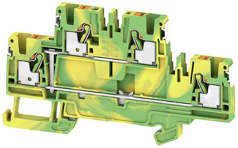 Weidmüller 2675150000 Schutzleiterklemme Steckanschluss Grün-Gelb 50St.