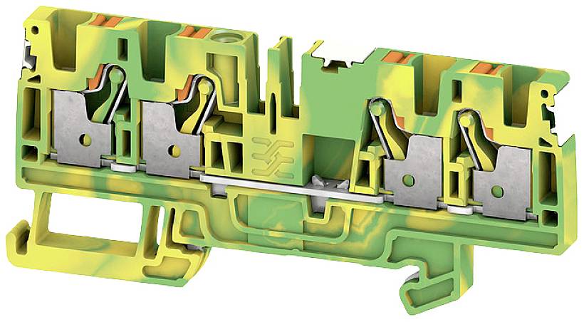Weidmüller 2674860000 Schutzleiterklemme Steckanschluss Grün-Gelb 50St.