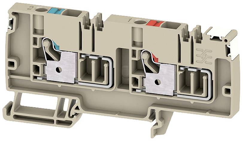 Weidmüller 2675540000 Einspeiseklemme Push-In-Klemme, Steckanschluss Dunkelbeige 20St.