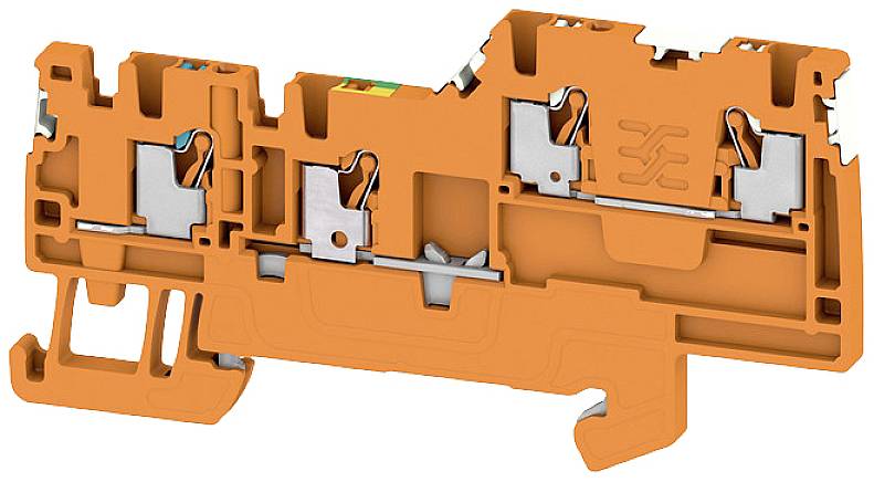 Weidmüller 2675650000 Initiatoren-/Aktorenklemme Steckanschluss Orange 100St.