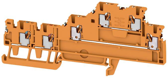 Weidmüller 2675670000 Initiatoren-/Aktorenklemme Steckanschluss Orange 50 St.