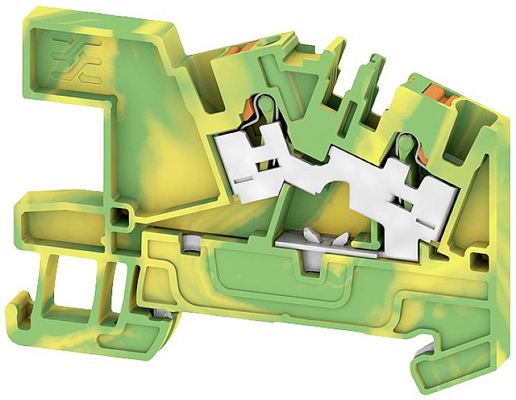 Weidmüller 2668680000 Installationsetagenklemme Steckanschluss Grün-Gelb 50St.
