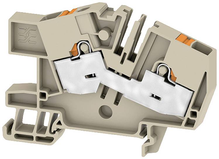 Weidmüller 2668700000 Installationsetagenklemme Steckanschluss Beige 50St.