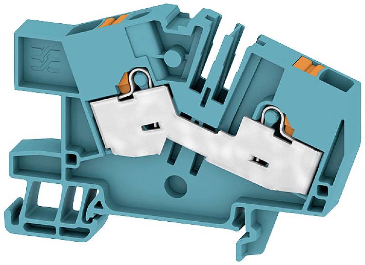 Weidmüller 2668710000 Installationsetagenklemme Steckanschluss Blau 50St.