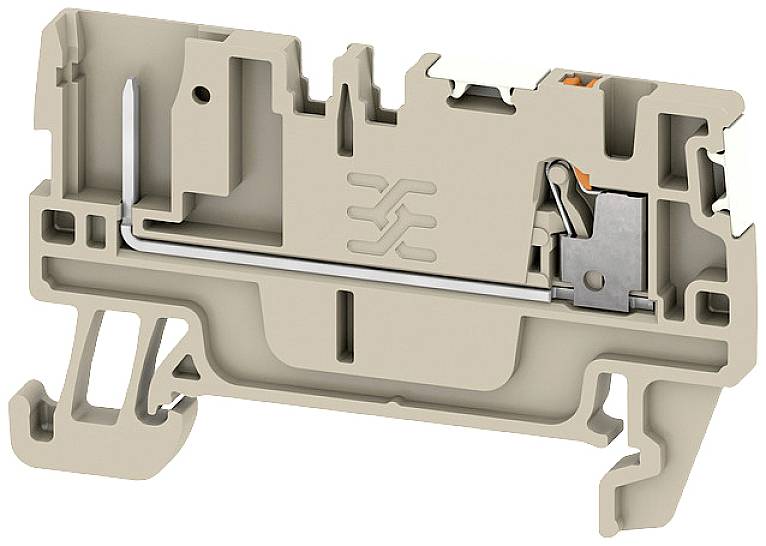Weidmüller 2675680000 Durchgangsreihenklemme Push-In-Klemme, Steckanschluss Dunkelbeige 50St.