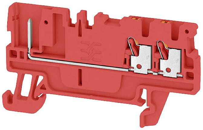 Weidmüller 2762010000 Durchgangsreihenklemme Push-In-Klemme, Steckanschluss Rot 50St.