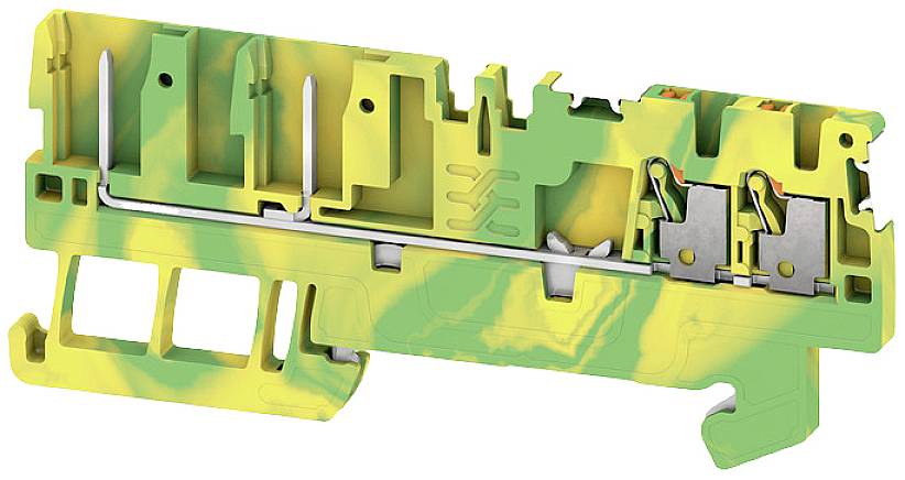 Weidmüller 2675760000 Schutzleiterklemme Push-In-Klemme, Steckanschluss Grün-Gelb 50St.