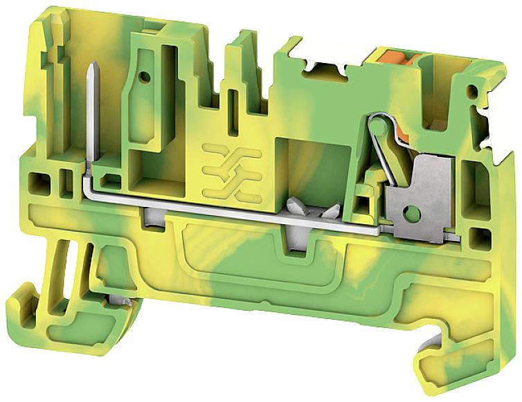 Weidmüller 2675840000 Schutzleiterklemme Push-In-Klemme, Steckanschluss Grün-Gelb 50St.