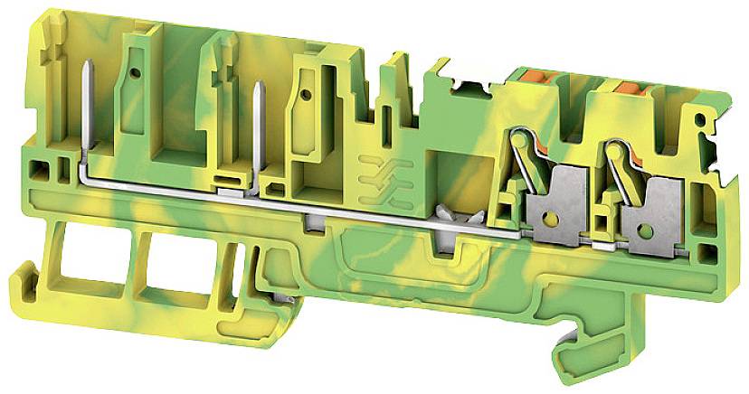 Weidmüller 2675900000 Schutzleiterklemme Push-In-Klemme, Steckanschluss Grün-Gelb 50St.