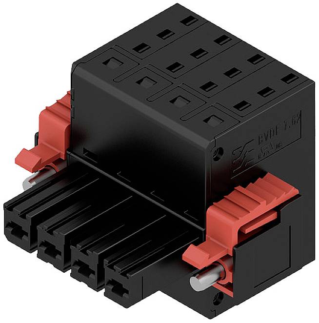 Weidmüller Buchsengehäuse-Kabel Polzahl Gesamt 4 Rastermaß: 7.62 mm 2720500000 21 St.