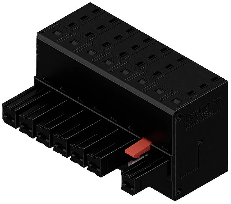 Weidmüller Buchsengehäuse-Kabel Polzahl Gesamt 7 Rastermaß: 7.62 mm 2720610000 15 St.