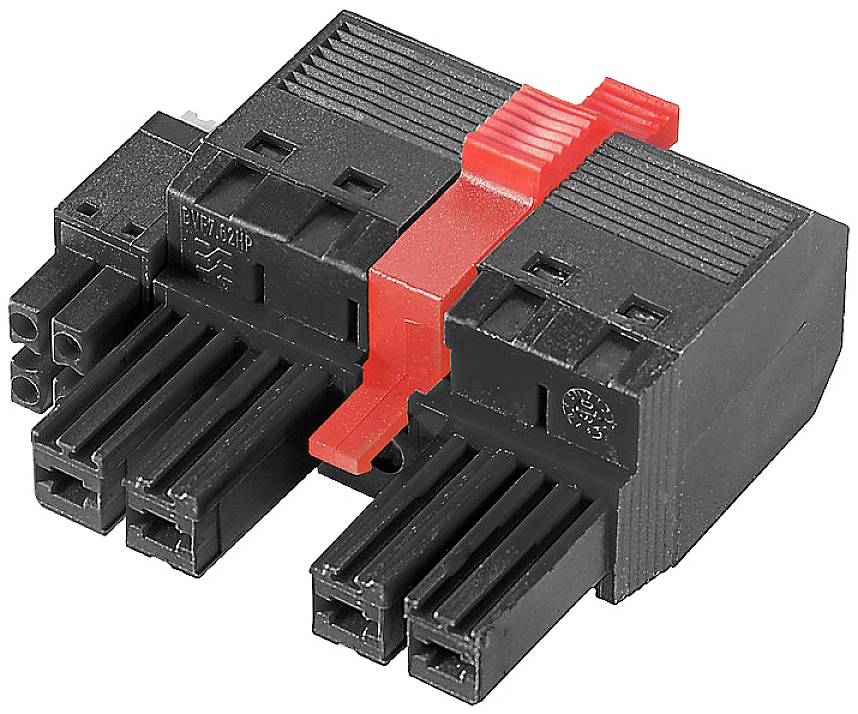 Weidmüller Buchsengehäuse-Kabel Polzahl Gesamt 4 Rastermaß: 7.62mm 2628460000 36St.