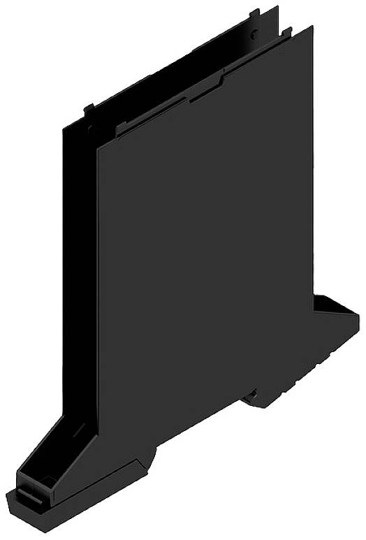 Weidmüller CH20M12 B BUS BK/BK Hutschienen-Gehäuse Basiselement geschlossen, mit Lüftungsschlitze, für Hutschienenmontage 12