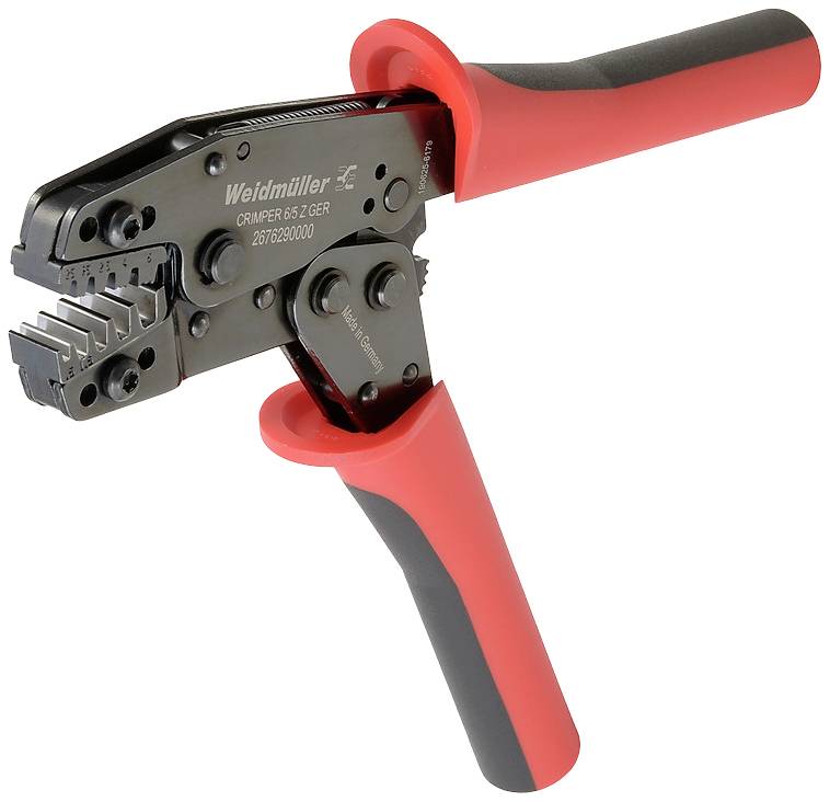 Weidmüller CRIMPER 6/5 Z GER 2676290000 Crimpzange Aderendhülsen 0.25 bis 6mm²