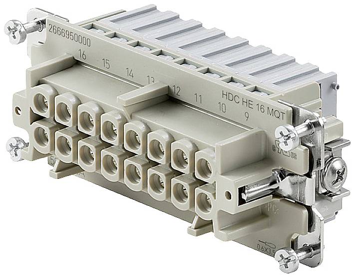 Weidmüller 2666950000 Buchseneinsatz 16 Snap-In 1 St.