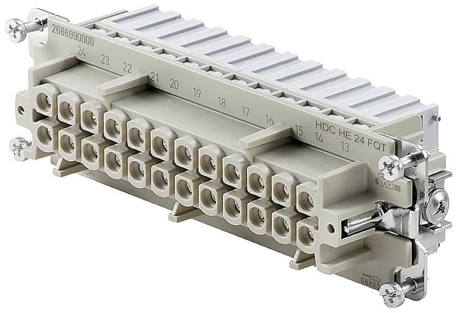 Weidmüller 2666990000 Buchseneinsatz 24 Snap-In 1St.