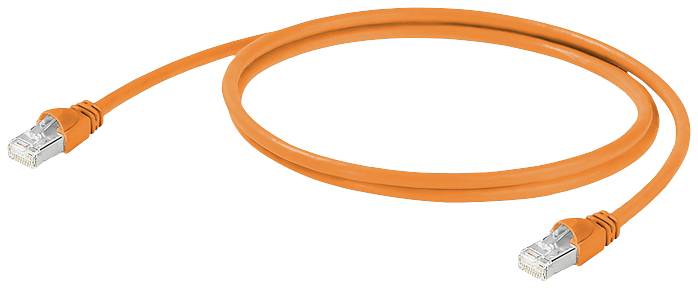 Weidmüller 2814850015 RJ45 Netzwerkkabel, Patchkabel CAT 5 SF/UTP 1.50 m Orange 1 St.