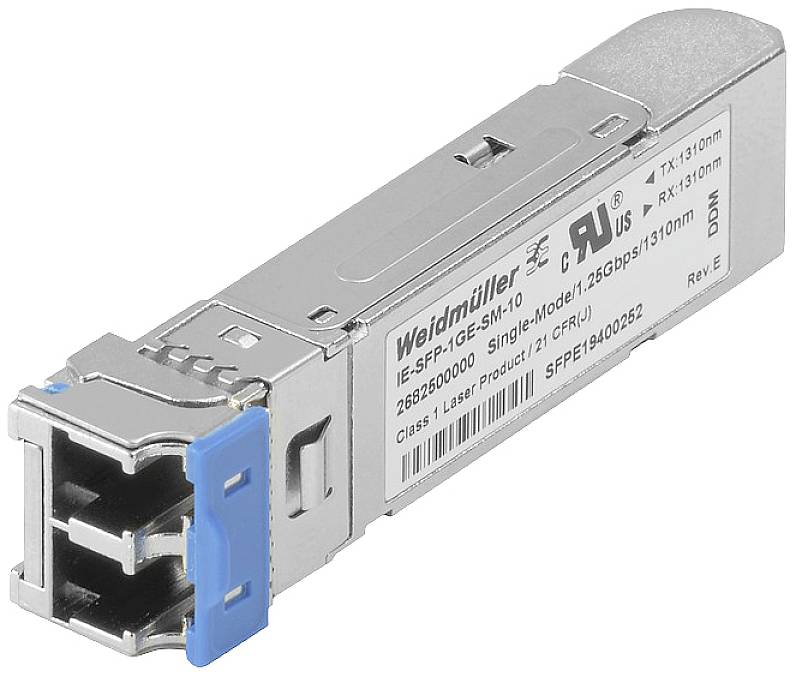 Weidmüller 2779120000 IE-SFP-10GE-SM-20 SFP+ Transceiver-Modul 10 GBit/s 20 km Modultyp LC