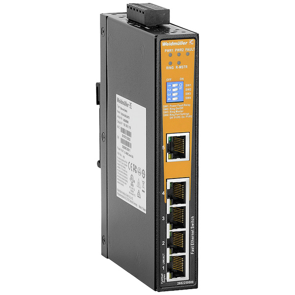 Weidmüller IE-SW-AL05LM-5TX Industrial Ethernet Switch 10 / 100 MBit/s
