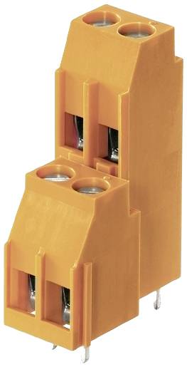 Weidmüller 1977400000 Schraubklemmblock 4mm² Polzahl 34 Orange 10St.