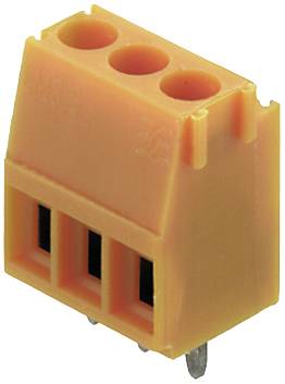 Weidmüller 1667760000 Schraubklemmblock 1.5 mm² Polzahl 2 Orange 100 St.