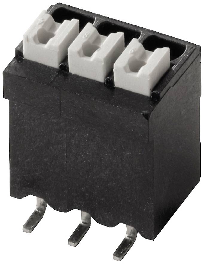 Weidmüller 1507360000 Federkraftklemmblock 1.5mm² Polzahl 2 Schwarz 71St.