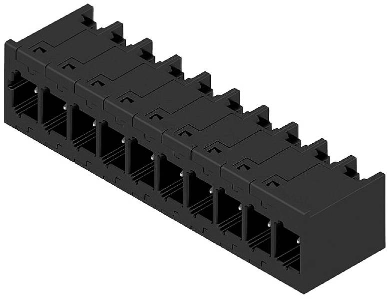 Weidmüller 2741490000 Printklemme Polzahl 10 Schwarz 10St.