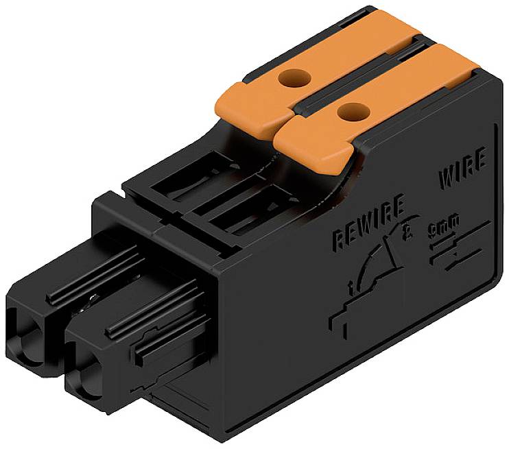 Weidmüller Buchsengehäuse-Kabel Polzahl Gesamt 2 Rastermaß: 5mm 2741560000 168St.