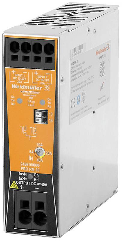 Weidmüller 2486100000 Redundanzmodul 48A
