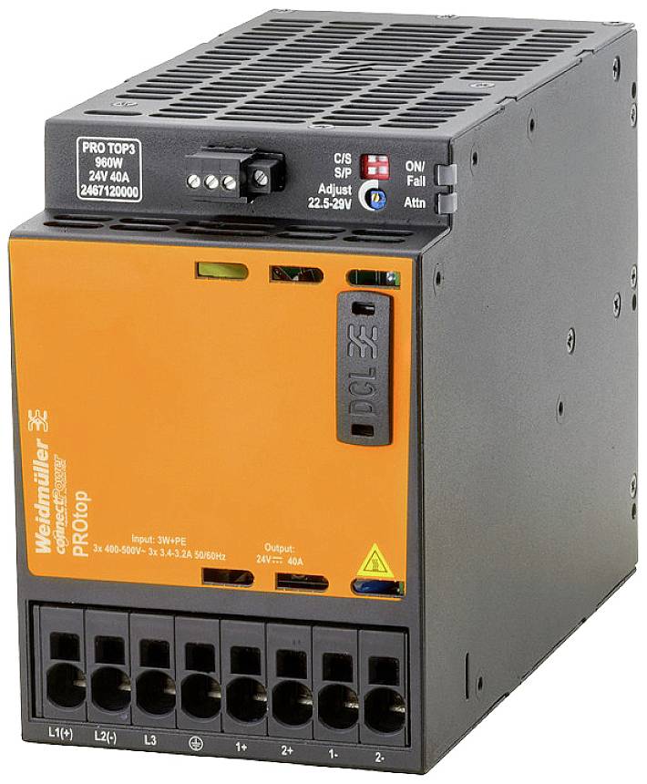 Weidmüller 2467130000 Schaltnetzteil 28.8V 40A 960W
