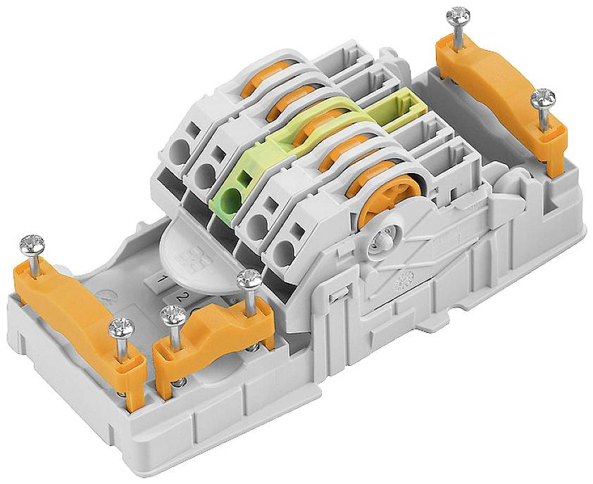 Weidmüller 2673470000 PT6 1-2-PE-3-4 Verteiler-Box flexibel: 2.5-6mm² starr: 1.5-6mm² 1St.