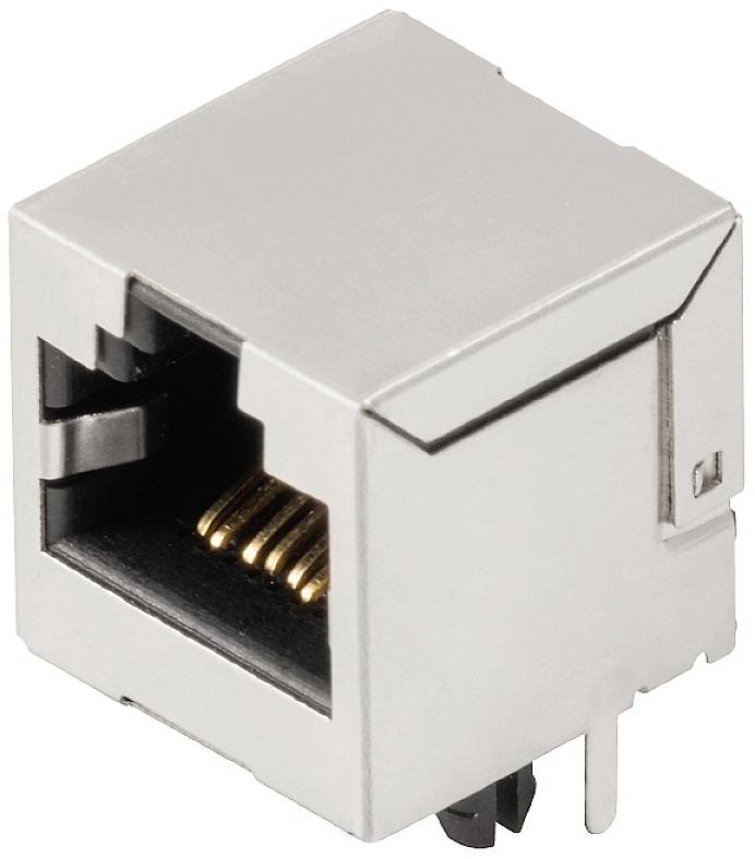 Weidmüller RJ45C6 T1U 2.7N4N TY 1433910000 Buchse Polzahl 8 Schwarz 160St.