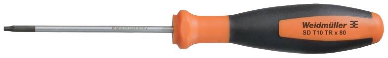 Weidmüller SD T10 TR X 80 TX-Schraubendreher Größe (Schraubendreher) T 10 Klingenlänge: 80mm 1St.
