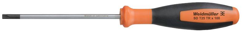 Weidmüller SD T25 TR X 100 TX-Schraubendreher Größe (Schraubendreher) T 25 Klingenlänge: 100mm 1St.