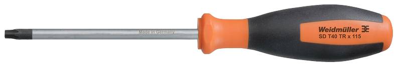 Weidmüller SD T40 TR X 115 TX-Schraubendreher Größe (Schraubendreher) T 40 Klingenlänge: 115mm 1St.