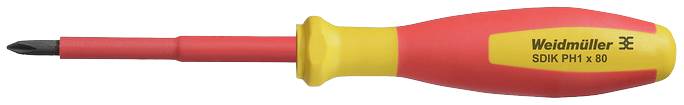 Weidmüller SDIK PH1 X 80 2749890000 Kreuzschlitz-Schraubendreher 1 Klingenlänge: 80mm