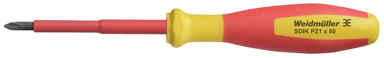 Weidmüller SDIK PZ1 X 80 2749920000 Kreuzschlitz-Schraubendreher 1 Klingenlänge: 80mm