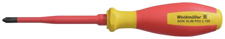 Weidmüller SDIK SLIM PH2 X 100 2749660000 Kreuzschlitz-Schraubendreher 2 Klingenlänge: 100mm