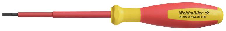 Weidmüller SDIS 0.5X3.0X100 Schlitz-Schraubendreher Klingenbreite: 3mm Klingenlänge: 100mm