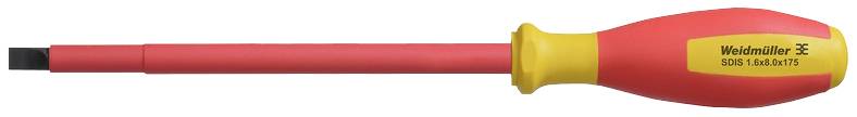 Weidmüller SDIS 1.2X8.0X175 Schlitz-Schraubendreher Klingenbreite: 8mm Klingenlänge: 175mm