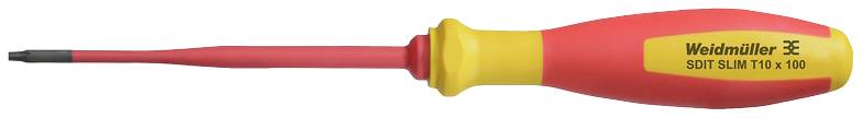 Weidmüller SDIT SLIM T10 X 100 TX-Schraubendreher Größe (Schraubendreher) T 10 Klingenlänge: 100mm 1St.